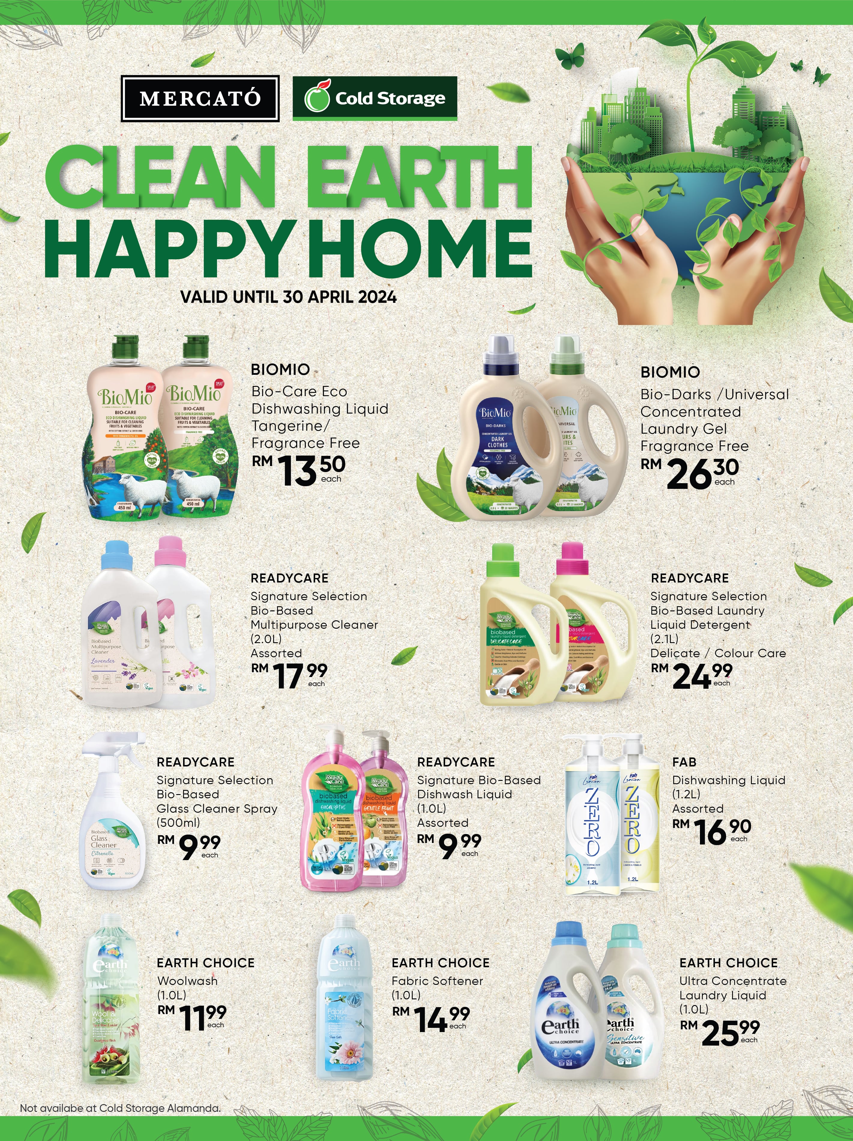 Earth Day Specials (15 - 30 Apr)